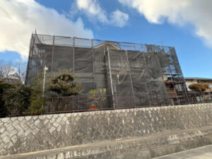 井原氏S様邸足場2