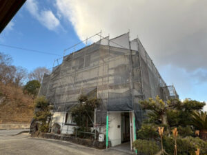 井原氏S様邸足場1